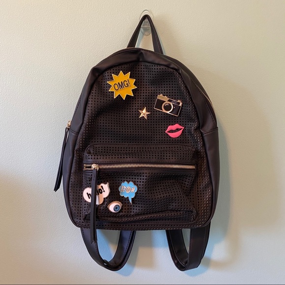 NWOT Imoshion Pin-Accented Mini Backpack - Picture 2 of 7
